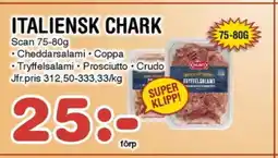 Nya Pulsen Scan Italiensk chark erbjuda