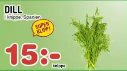 Nya Pulsen Dill erbjuda