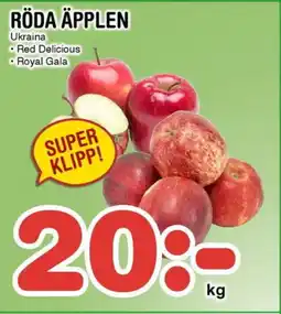 Nya Pulsen Röda äpplen erbjuda