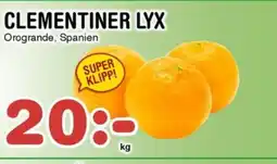 Nya Pulsen Clementiner lyx erbjuda