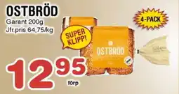 Nya Pulsen Garant Ostbröd erbjuda