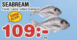 Nya Pulsen Seabream erbjuda