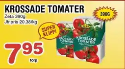 Nya Pulsen Zeta Krossade tomater erbjuda