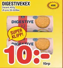 Nya Pulsen Garant Digestivekex erbjuda