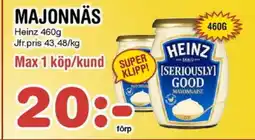 Nya Pulsen Heinz Majonnäs erbjuda