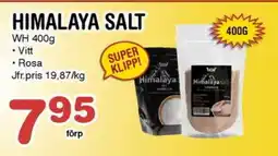 Nya Pulsen WH Himalaya salt erbjuda