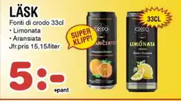 Nya Pulsen Fonti di crodo Läsk erbjuda