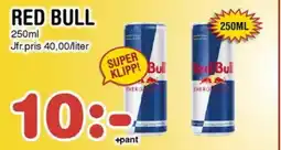 Nya Pulsen Red Bull erbjuda