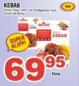 Nya Pulsen Saray Kebab erbjuda