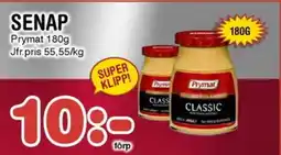 Nya Pulsen Prymat Senap erbjuda