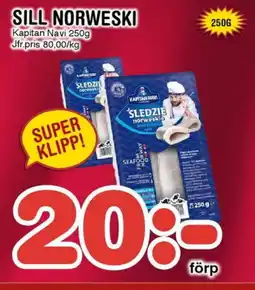 Nya Pulsen Kapitan Navi Sill norweski erbjuda