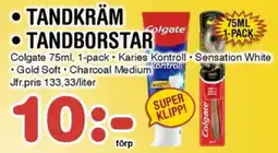 Nya Pulsen Colgate Tandkräm • Tandborstar erbjuda