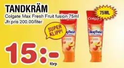 Nya Pulsen Colgate Tandkräm erbjuda