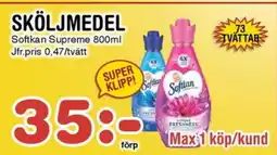 Nya Pulsen Softlan Sköljmedel erbjuda