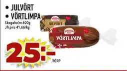 Nya Pulsen Skogaholm Julvört • vörtlimpa erbjuda