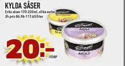 Nya Pulsen Kylda såser erbjuda