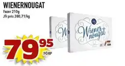 Nya Pulsen Fazer Wienernougat erbjuda