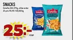 Nya Pulsen Estrella Snacks erbjuda