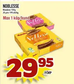 Nya Pulsen Marabou Noblesse erbjuda