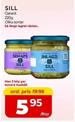 Matrix Butikerna Garant Sill erbjuda