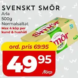 Matrix Butikerna Arla Svenskt smör erbjuda