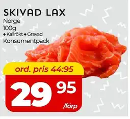 Matrix Butikerna Skivad lax erbjuda