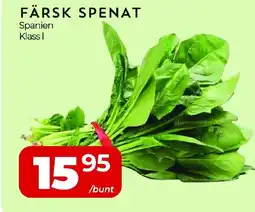 Matrix Butikerna Färsk spenat erbjuda