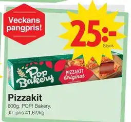 Matöppet Pizzakit erbjuda