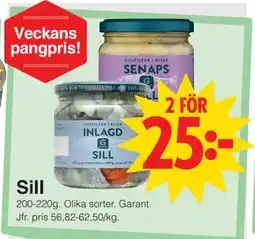 Matöppet Sill erbjuda