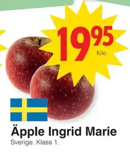Matöppet Äpple Ingrid Marie erbjuda