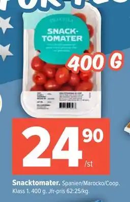 Coop Extra Snacktomater erbjuda