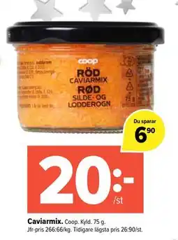 Coop Extra Caviarmix erbjuda