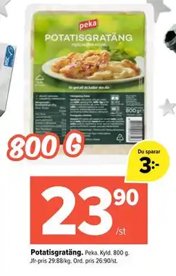 Coop Extra Potatisgratäng erbjuda