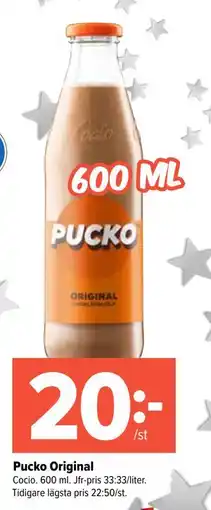 Coop Extra Pucko Original erbjuda
