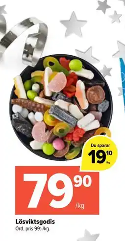 Coop Extra Lösviktsgodis erbjuda
