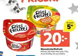 Coop Extra Mannafrutta/Risifrutti erbjuda