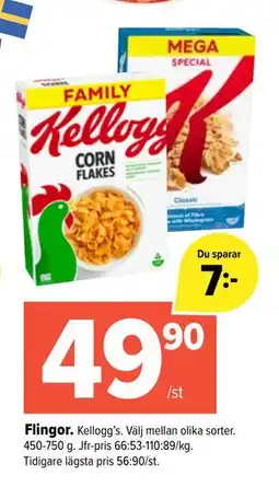 Coop Extra Flingor erbjuda