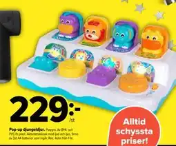 Coop Extra Pop-up djungeldjur erbjuda
