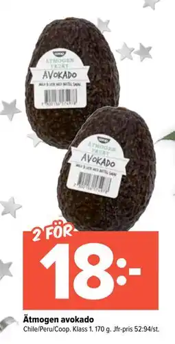 Coop Extra Ätmogen avokado erbjuda