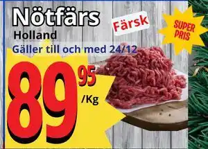 Nötfärs