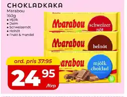 Matrix Butikerna Marabou Chokladkaka erbjuda
