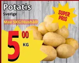 Supergrossen Potatis erbjuda