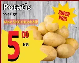 Supergrossen Potatis erbjuda