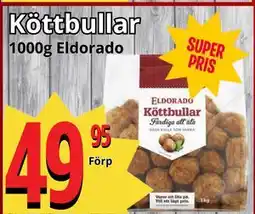 Supergrossen Köttbullar erbjuda