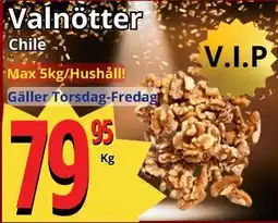 Supergrossen Valnötter erbjuda