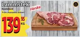 Supergrossen Lammstek erbjuda