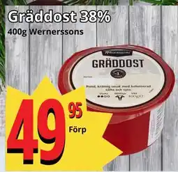 Supergrossen Gräddost 38% erbjuda
