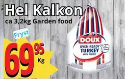 Supergrossen Hel Kalkon erbjuda