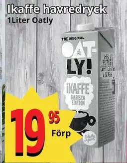 Supergrossen Ikaffe havredryck erbjuda