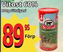 Supergrossen Vitost 60% erbjuda
